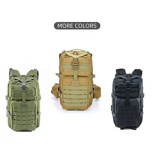 Medium Tactical Backpack with MOLLE System for Outdoor and Military Use